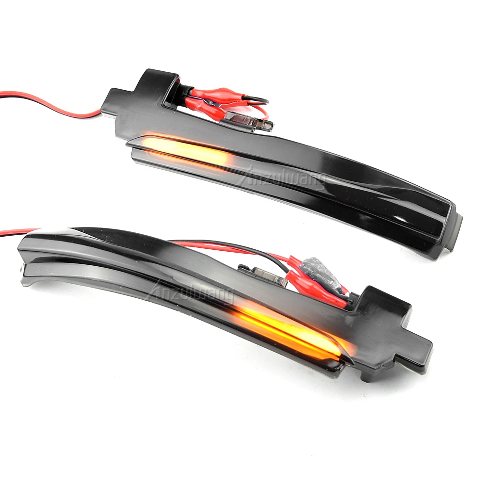 2pcs LED Flowing Side Mirror Indicator Light For Volvo S60 CC S60 II S80 II V40 CC 40 II V60 V60 CC V70 III Turn Signals