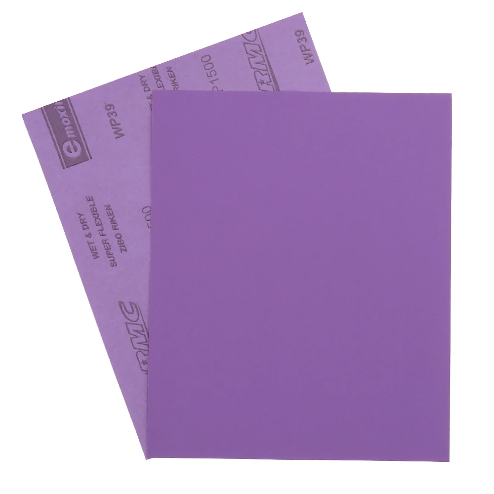 10 Sheets 9"x11" Silicon Carbide Abrasive Sandpaper 60 to2500 Grits Wet/Dry for Automotive Car Sanding Wood Furniture Finishing
