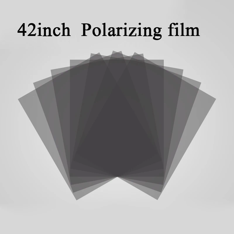 42inch 42 inch 42inch 0degree 90 degree LCD LED polarizer film for lcd led TV front film 42 inch Polarizing Film Sheets