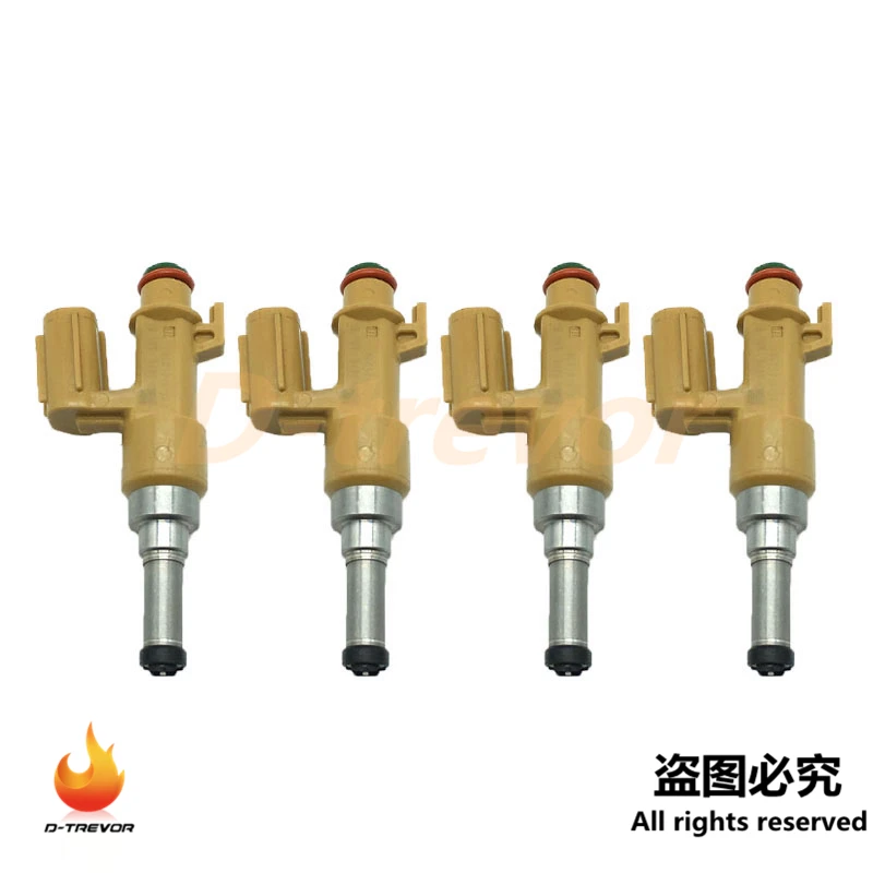 

4pcs 23250-0S020 Fuel Injectors nozzle for Toyota Land Cruiser Sequoia Tundra Lexus LX570 4.6L 5.7L 23209-09151 23209-39165