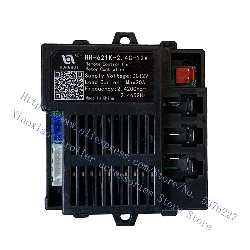 HH-621K-2.4G-12V de Control remoto y receptor para niños, piezas de repuesto para coche eléctrico