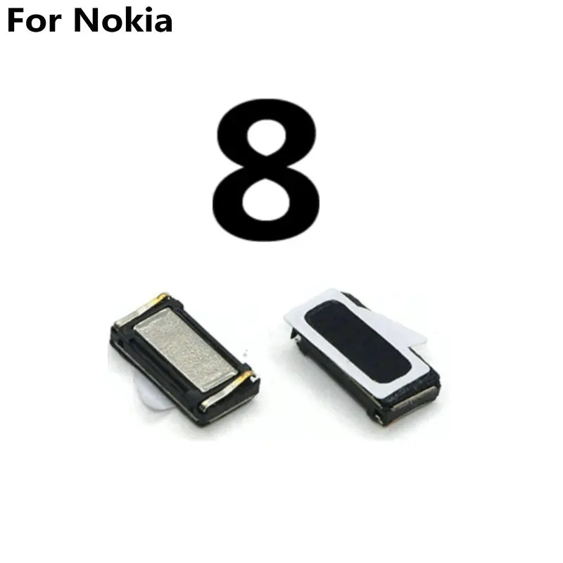 New Built-in Earphone Earpiece Top Ear Speaker For Nokia 9 PureView 8 Sirocco 8.1 7 7.2 7.1 6 2018 2017 6.2 6.1 Plus