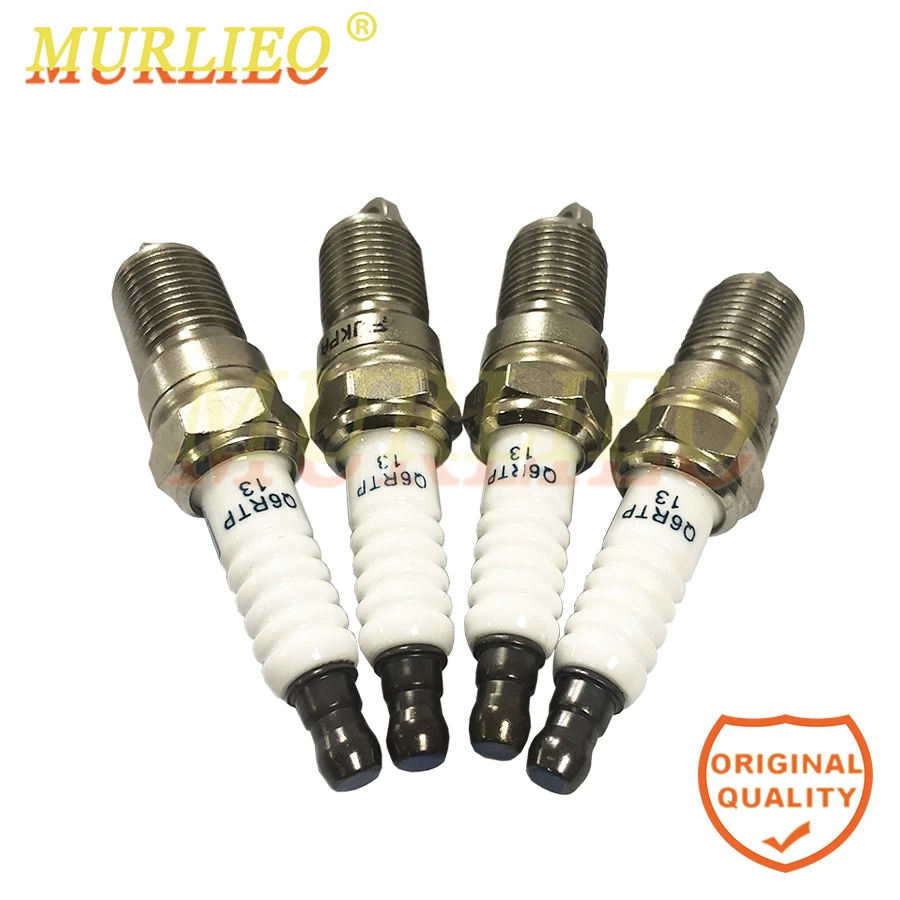 Spark Plugs 9S7E-12405-AA 5M5G-12405-AA Iraurita & Platinum For Ford Focus C-Max Mondeo Mazda 3 5 6 Volvo C30 S40 S80 Mercury