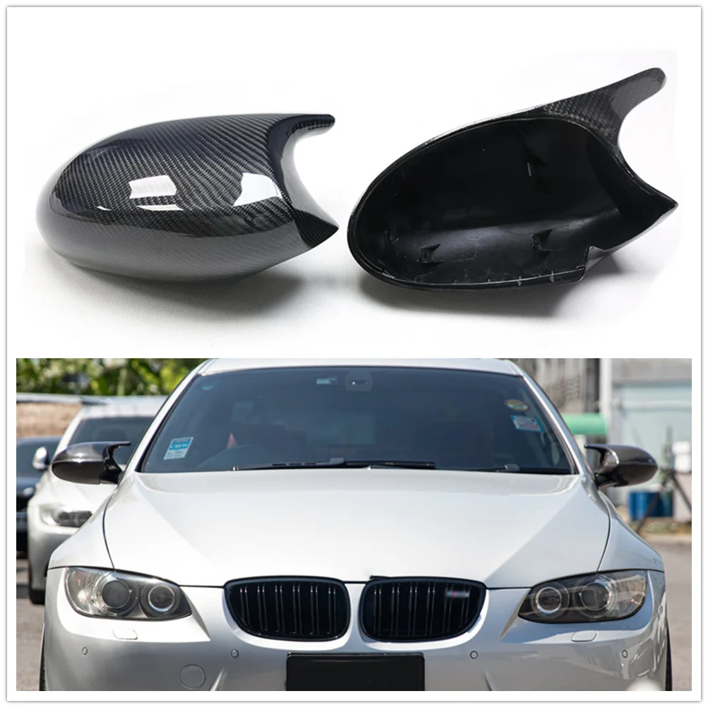 

For BMW 1 3 Series E90 E91 E92 E93 Pre-LCI 2005-2007 E87 E88 E81 E82 Rear View Cap Shell Replacement Carbon Fiber Mirror Cover