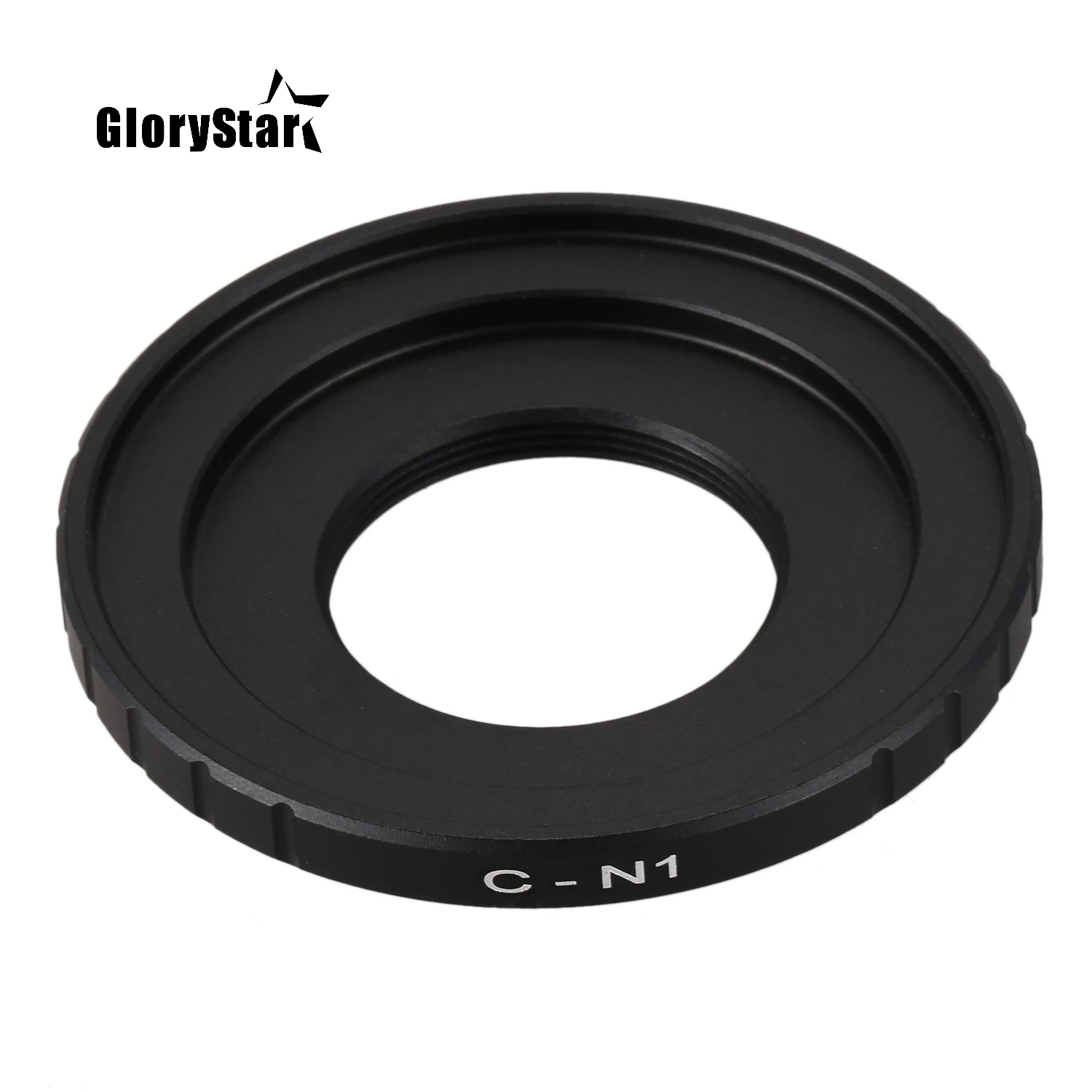 GloryStar 16mm C-Mount Cine Movie lens for Nikon 1 Mount J1 V1 J2 V2 J3 V3 J4 Camera Lens Adapter Ring C-N1 C-Nikon 1 Black