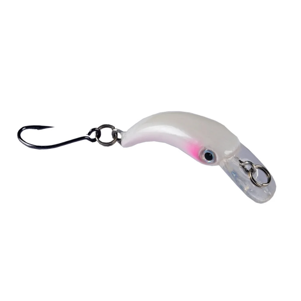 1 szt. Mini Minnow Fishing Lure Woblery 3,8 cm 1,5 g Pływająca sztuczna twarda przynęta z pojedynczym haczykiem Jerkbait Carp Bass Fishing — zdjęcie 5