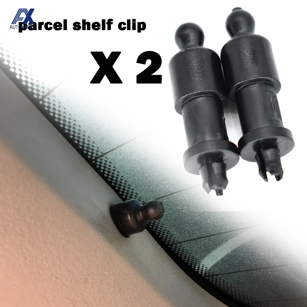 2pc Parcel Shelf Clips For Ford Focus 2 2.5 MK2 Hatch 04-11 C-Max MK1 03-10 Boot Strap String Lift Hanger 4M51A466K45AC