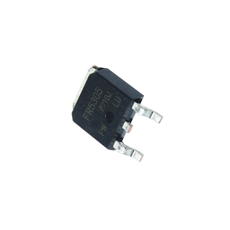 10PCS/LOT IRFR5305 FR5305 IRFR5305PBF IRFR5305TR TO-252 SMD TO252 FET MOSFET 31A/ 55V New Good Quality Chipset