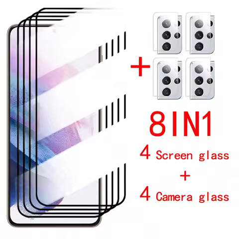 Tempered Glass For Samsung Galaxy S21 Screen Protector Glass For Samsung S21 Plus S20 FE S21FE S20FE Camera Film For S21 S22Plus