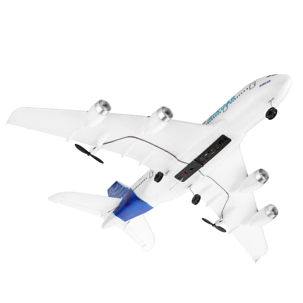 Wltoys Xk A120 Rc Airplane 2.4Ghz 3 Channel 6-Axis Gyro Airbus A380 Rc Plane Glider Throwing Wingspan Foam Planes Fixed Wing Rtf