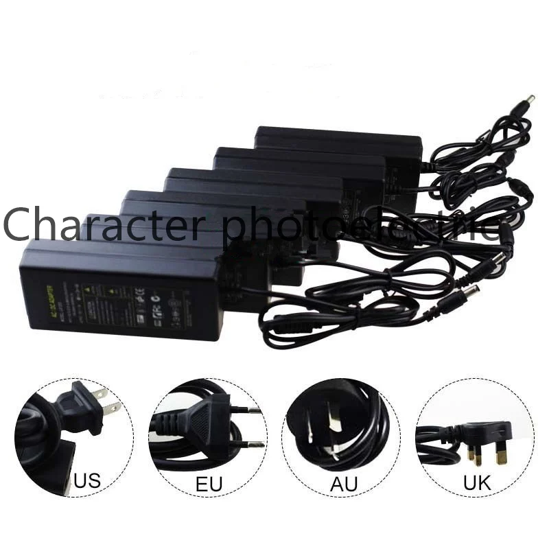 Dc 5v 12v 24v transformador de iluminação ac 110v 220v fonte de alimentação de comutação 1a 2a 3a 5a 6a 8a 10a adaptador de energia led para cctv