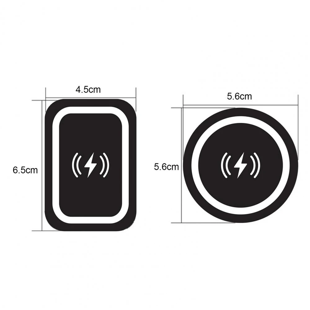 Metal Plate Ultra Thin Supporting Wireless Charging Universal Car Mount Magnetic Holder Sticker Iron Sheet for Mobile Phone