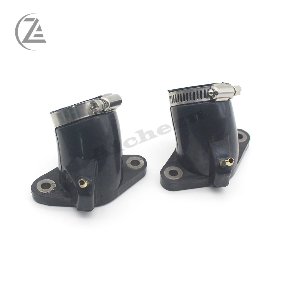 ACZ 2PCS Motor Carburetors Interface Carburetor Pad Intake outlet Manifold suit for Yamaha XVS400 XVS650 Dragstar V-star400 650