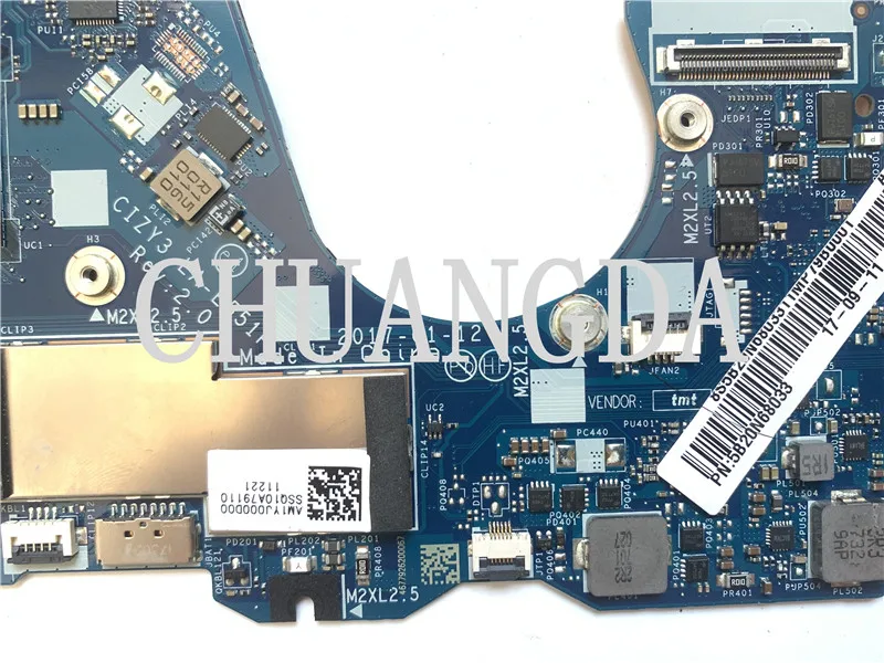 LA-E551P Laptop Motherboard For Lenovo Yoga 720 720-13IBK 13.3