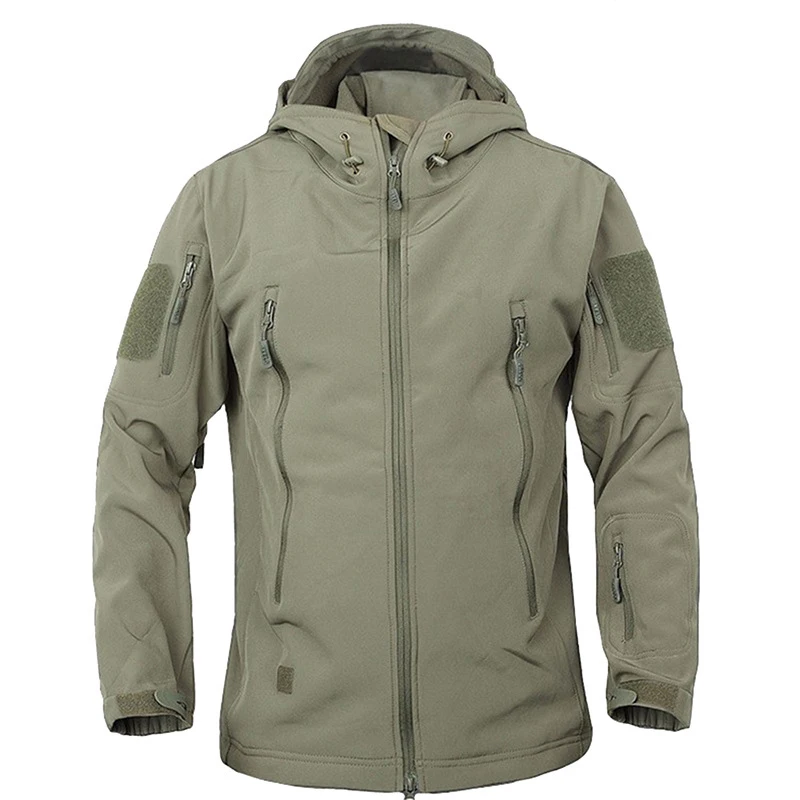2025, TAD Winter-Haifischhaut, militärisch, winddicht, taktische Softshell-Jacke, Herren, wasserdicht, Armee-Softshell-Mantel, Windjacke, Regen