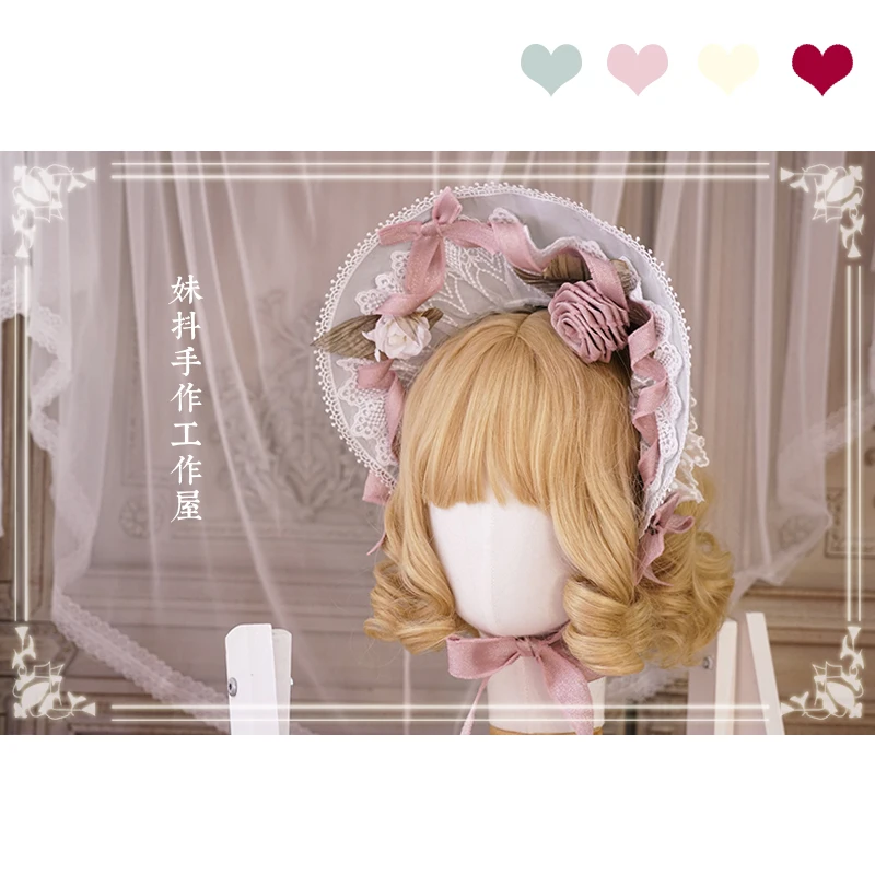 

Hat hand-made dreams where bb cap Lolita headdress bnt