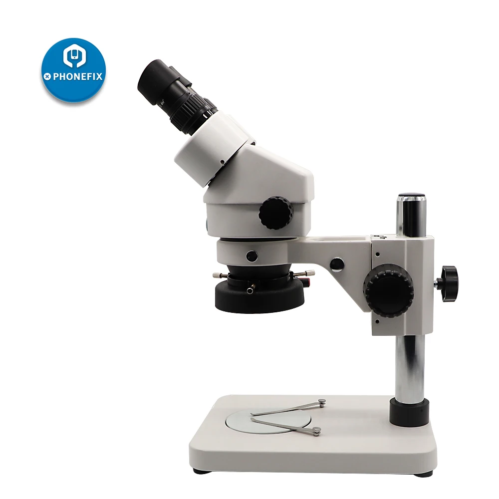7-45X Binocular Microscope Set Professional Stereo Inspection Microscope for Technicians Electronics Soldering Repair Tool