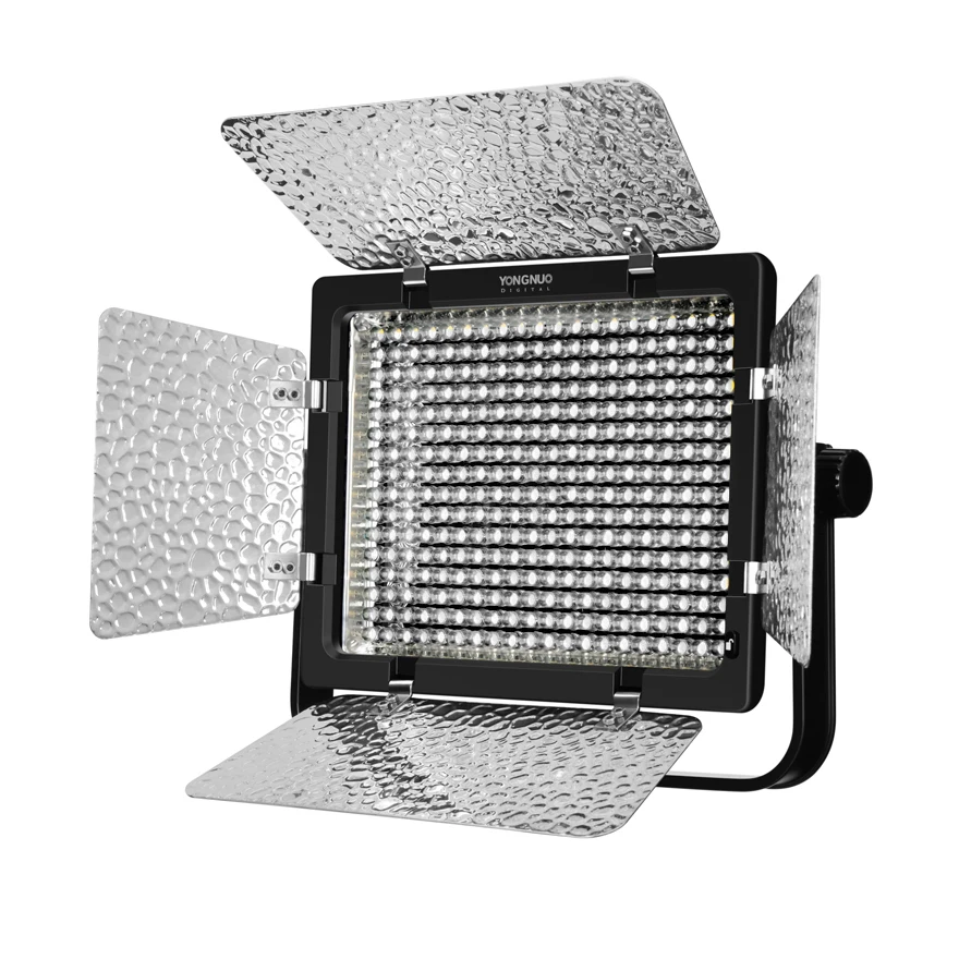 YONGNUO-Luz LED Profesional YN320, Control por aplicación, 5500K, para Canon, Nikon, Sony, DSLR