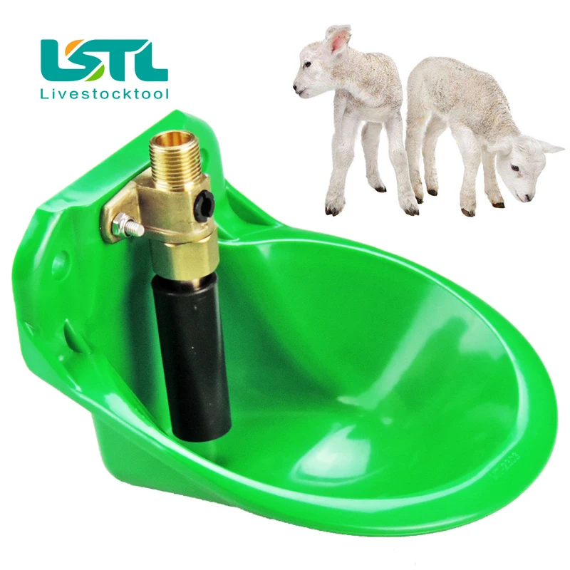 Sheep Goat Automatic Drinking Bowl Trough Goat Water Tank Sheep Drinker Sheep Feeder Farming Copper Value Farm  Drinker Tool