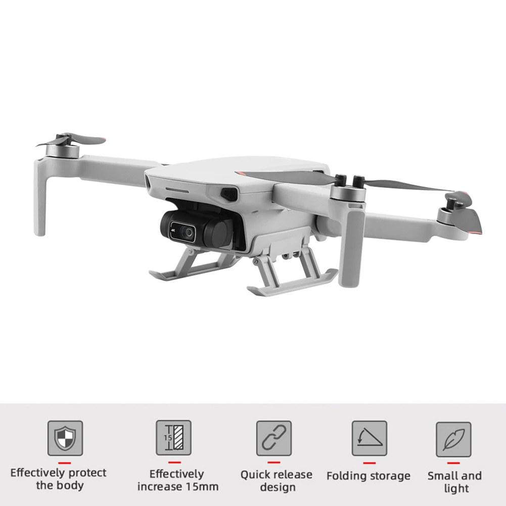 Складная посадочная Шестерня для дрона Расширенная высота опора для ног защитная подставка для DJI Mini SE/Mini 2/Mavic аксессуары для мини-дрона