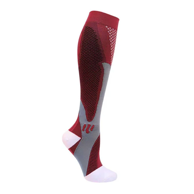 Brothock Medical Sport Kompressionssocken für Männer und Frauen, 20–30 mmHg, Lauf-Krankenschwester-Socken für Krampfadern, Laufen, Radfahren, Reisen