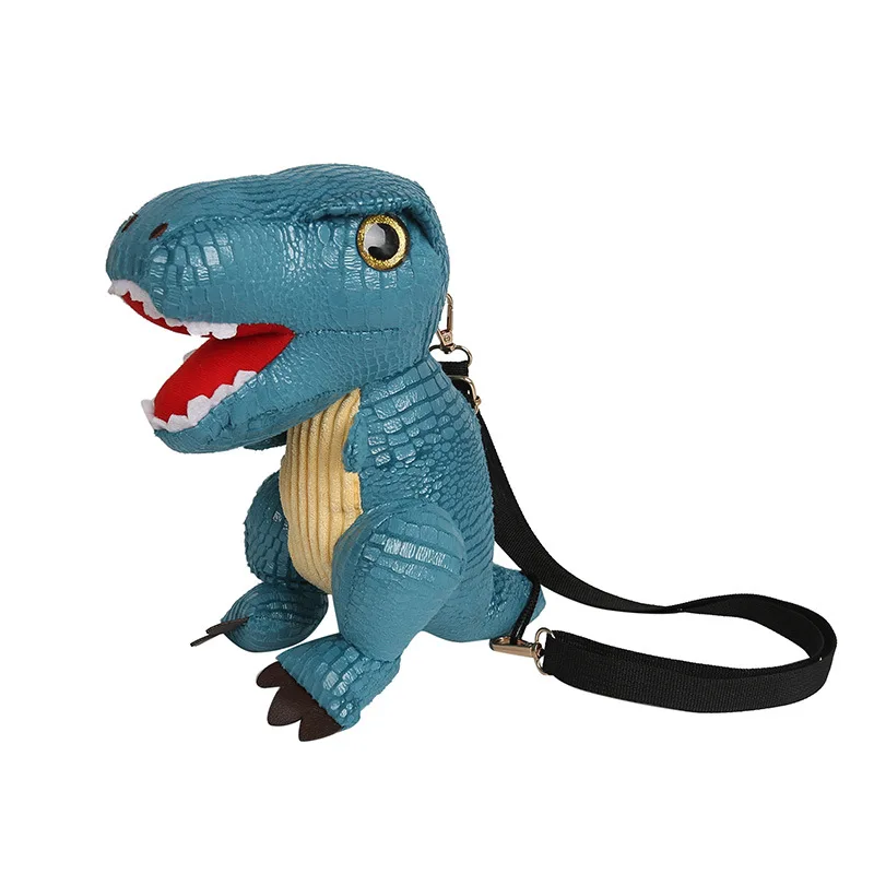 3D Dinosaur Baby Bag Schoolbag Jurassic Kids Small Cute Animal Soft Plush Backpacks Children Shoulder Bags Toys Gifts For Girls