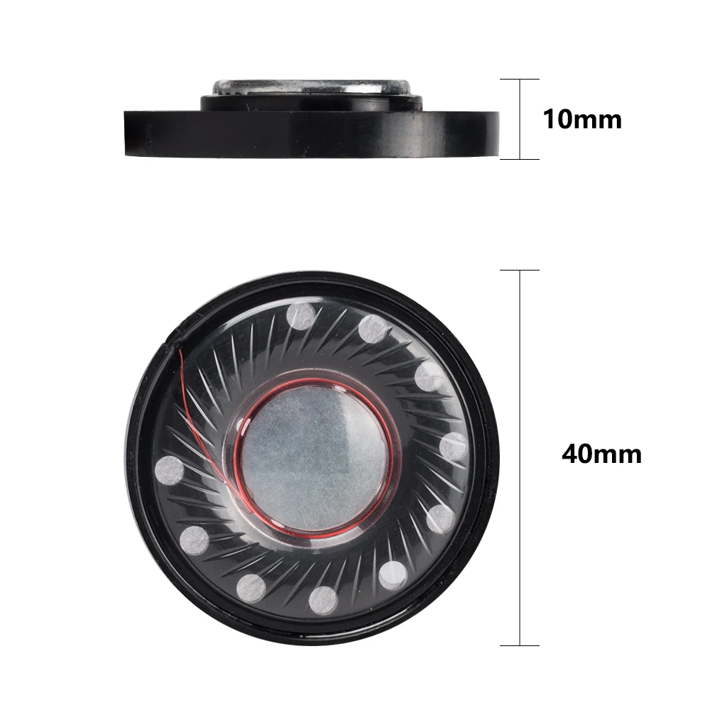 スピーカーフォンとBluetoothヘッドセット,40mm,qc15,qc25,qc35,qc3,e2,ドライバー付きイヤホン,DIY用32オーム,重低音,新品,経済的