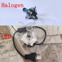 H4 + H7 Halogen/Led Motorcycle Beam Headlight Bulbs Fit For YAMAHA TMAX500 2008 - 2011 TMAX 500