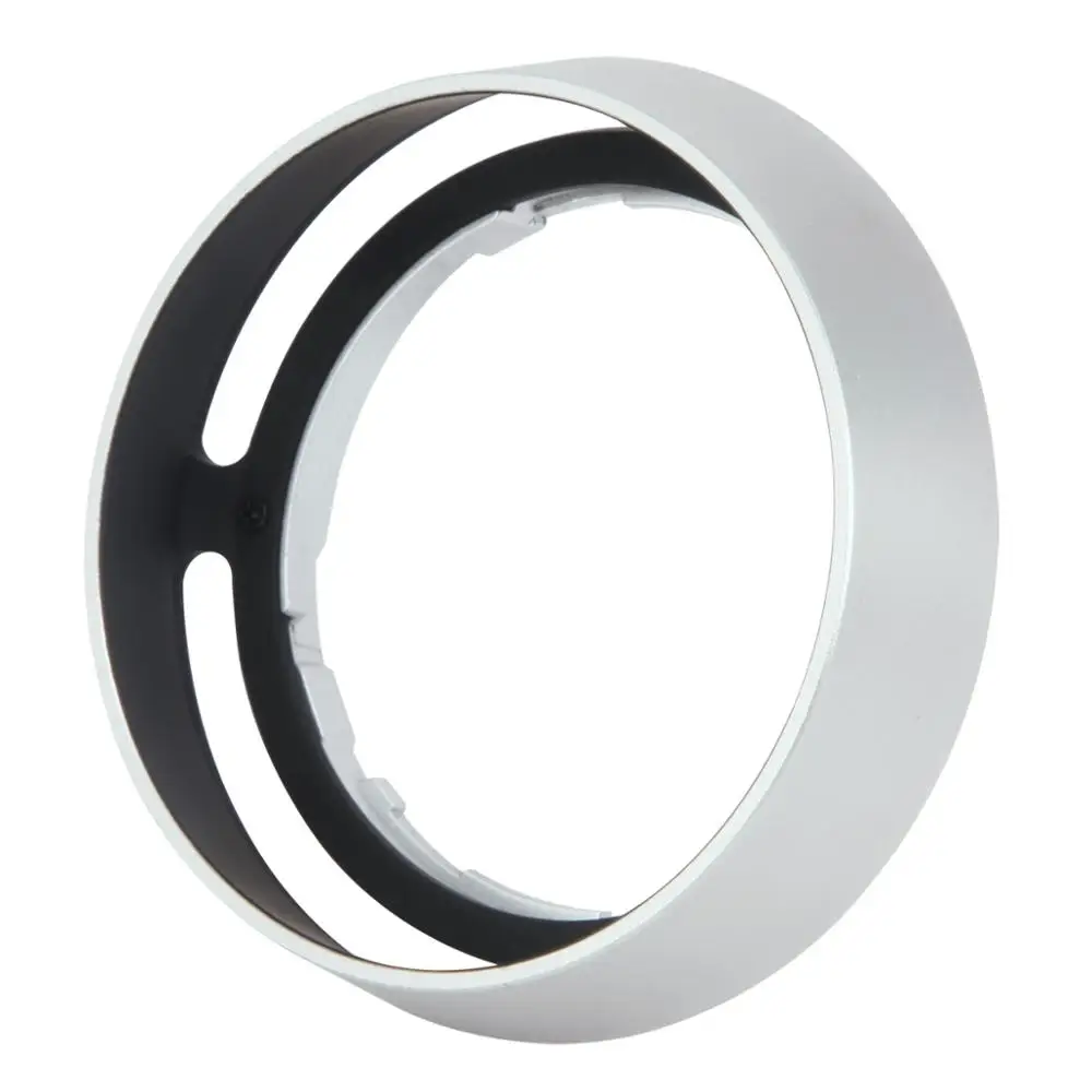 Haoge-parasol redondo de LH-FJ35S, accesorio de Metal para Fujifilm XF, 35mm, 23mm, f/2 R WR, Plata