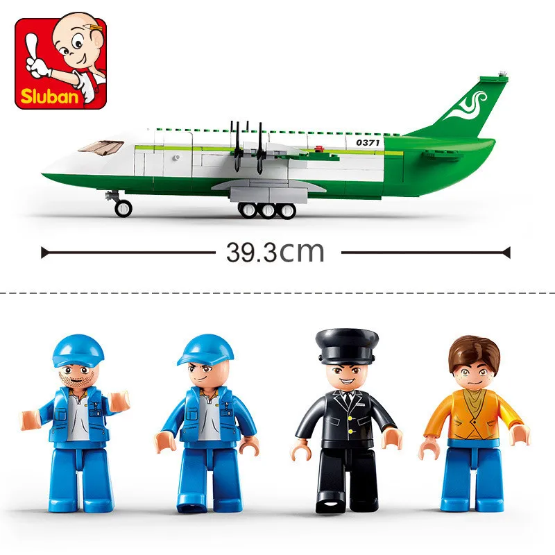 Aviation Air Freight Transport Cargo Plane Ambulance Airplane Creative Building Blocks Helicopter Aircraft Souptoys Kids Toys