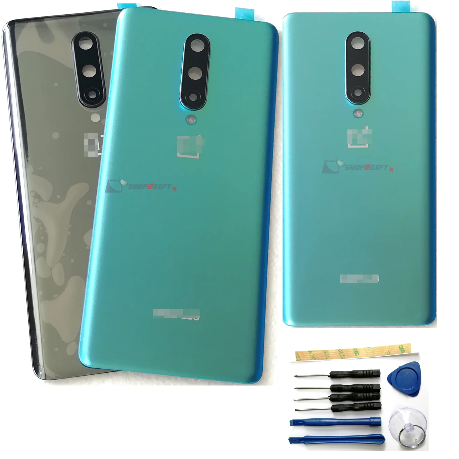 6.55 "para oneplus 8 in2013 in2017 in2010 in2019 voltar traseira habitação bateria capa