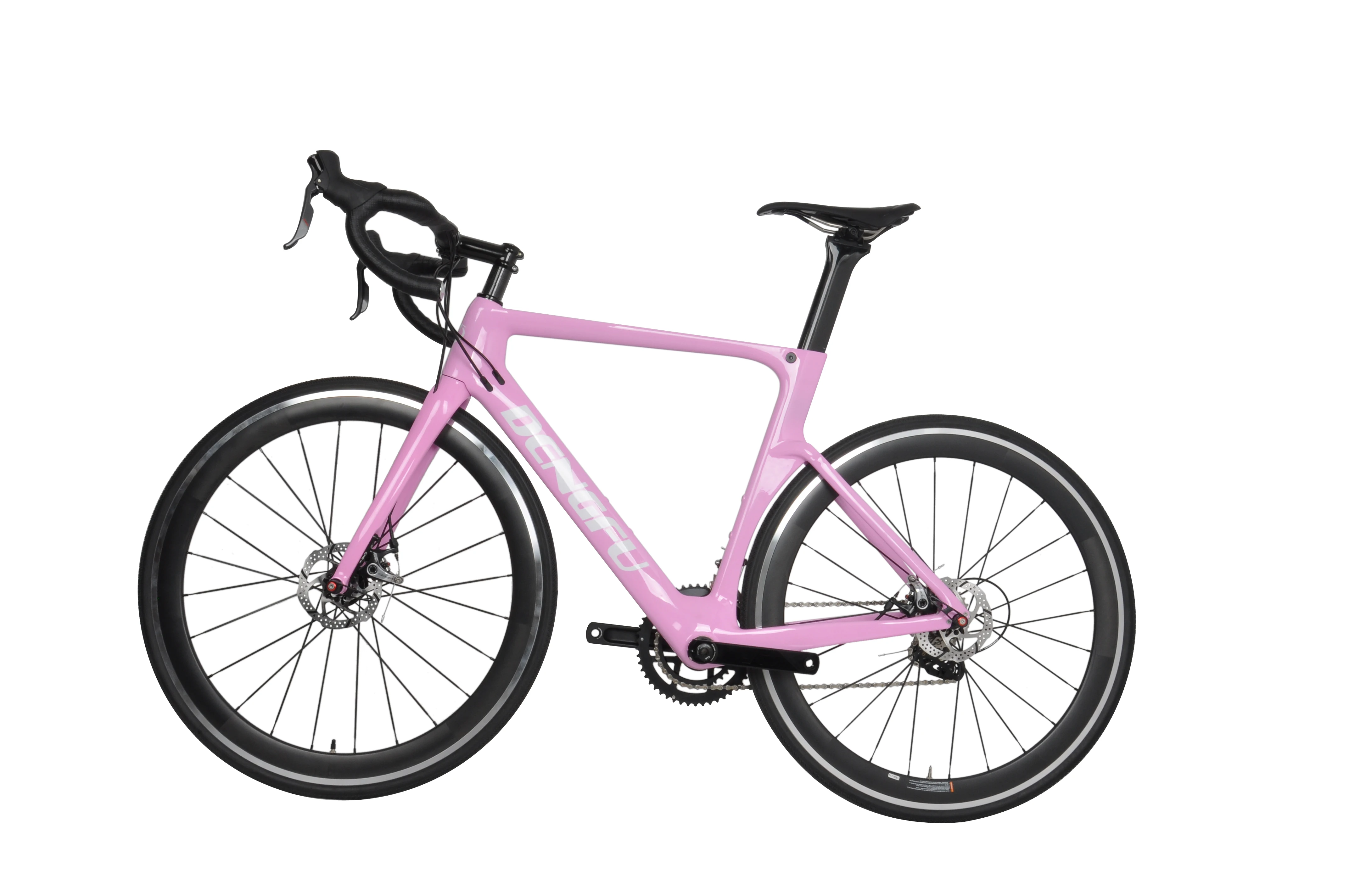 

700x28C Alloy Wheels Road Bike Carbon Complete Disc Racing BicycleMade in China Frameset Pink bicicleta 29 Made in China