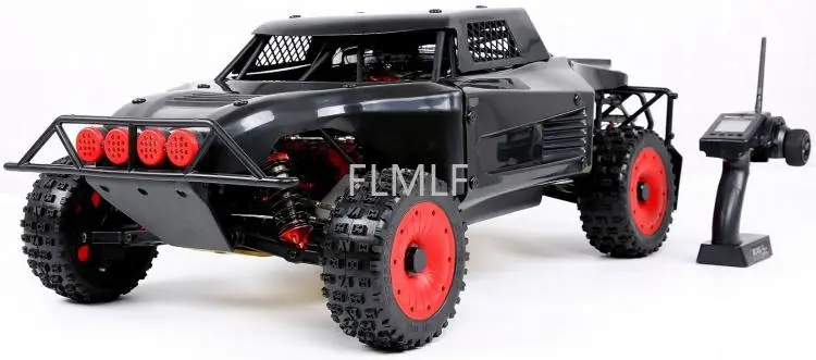 

Rc Cars 450 45CC Gasoline Engine Two 65KG Servo 4WD Performance Remote Control Car Toy Off-road Vehicle for 1/5 Rovan LT