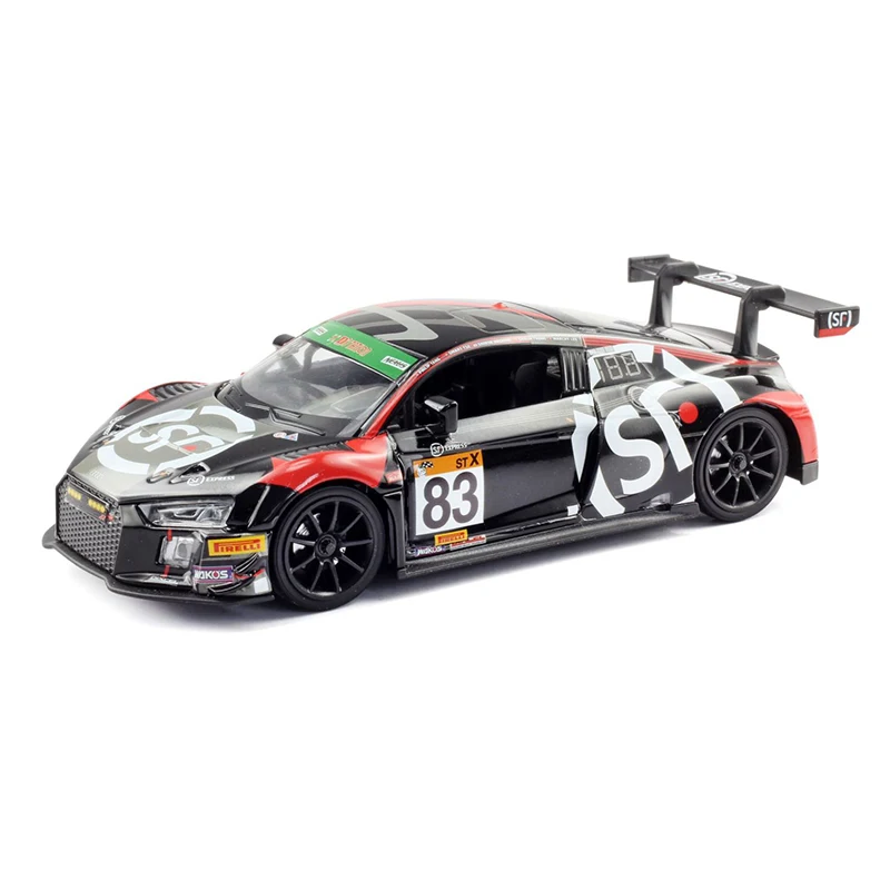 1:32 AUDI R8 CUP Racing Alloy Car Model Die-casting And Toy Car Model Miniature Model Sports Car Children\'s Toy