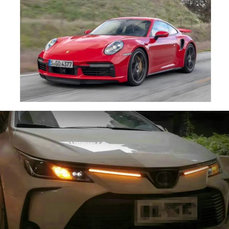 

LED Daytime Running Light DRL Turn Signal Lamp For PORSCHE 911 964 991 993 996 997 991 993 996 928 968 BOXSTER 981 986 987