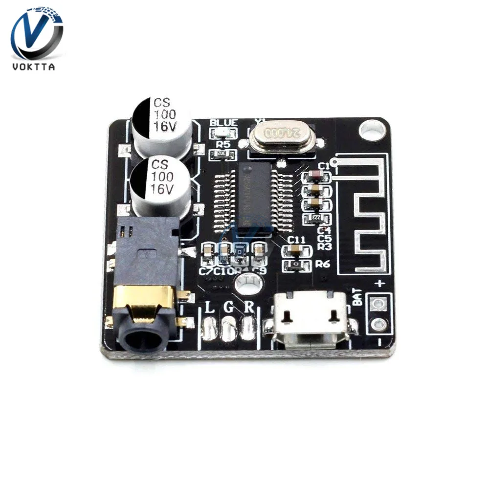 VHM-314บอร์ดรับสัญญาณบลูทูธบลูทูธ5.0 4.1 Mp3ถอดรหัส Lossless สเตอริโอบอร์ดปุ่ม ULN2003โมดูล