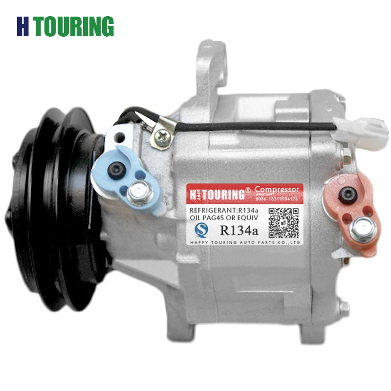 SCA06E SC06E Auto a/c ac compressor for Daihatsu Sirion M100 1.0L Storia 1998-2005 447220-6900 447200-9880 88320-97208 M100SGPNE