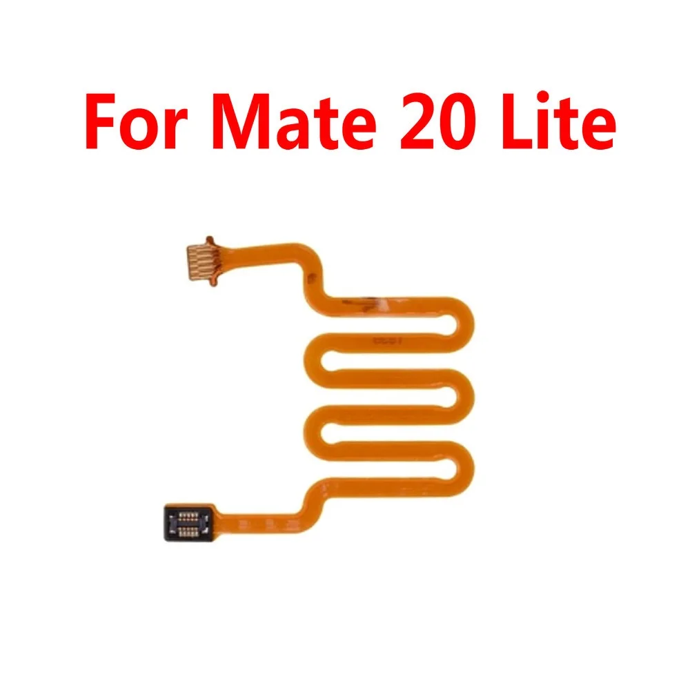 Home Button Flex Cable For Huawei Mate 20 Lite SNE-LX1 Menu Key Fingerprint Recognition Sensor Flex Ribbon Replacement Parts