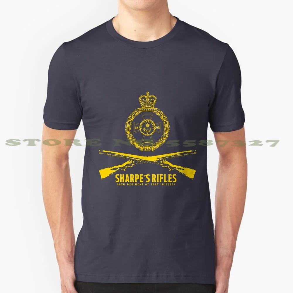 Sharpe’S Rifles : Inspired By Sharpe 100% Pure Cotton T-Shirt Sharpe S Rifles Sean Bean Napoleon History War Tv Cult Geek