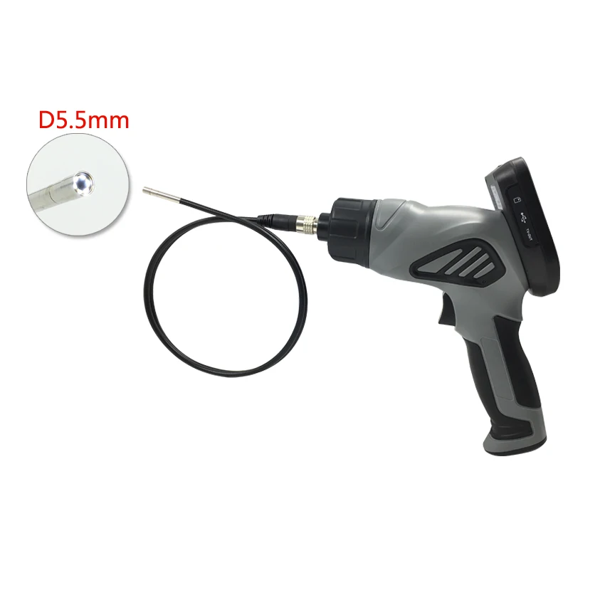 

3.5 Inch Screen 5.5mm/8.5MM/9mm Dual Lens AV Hanheld Endoscope HD CMOS Borescope Inspection Otoscope Digital Microscope