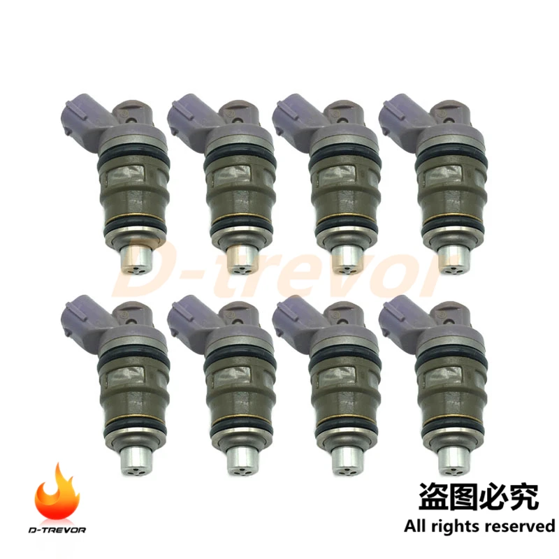 

8Pcs OEM 23250-76010 Fuel Injectors for 1991-1997 Toyota Previa Estima 2.4L 2TZFE 23209-79045