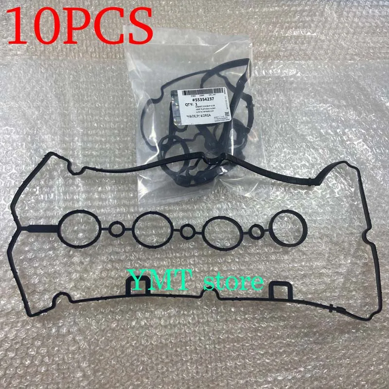 10X Engine Plastic Cover Valve Cover Gasket For Chevrolet Cruze Aveo Aveo5 Sonic Saturn Pontiac G3 Opel Vauxhall Astra 55354237