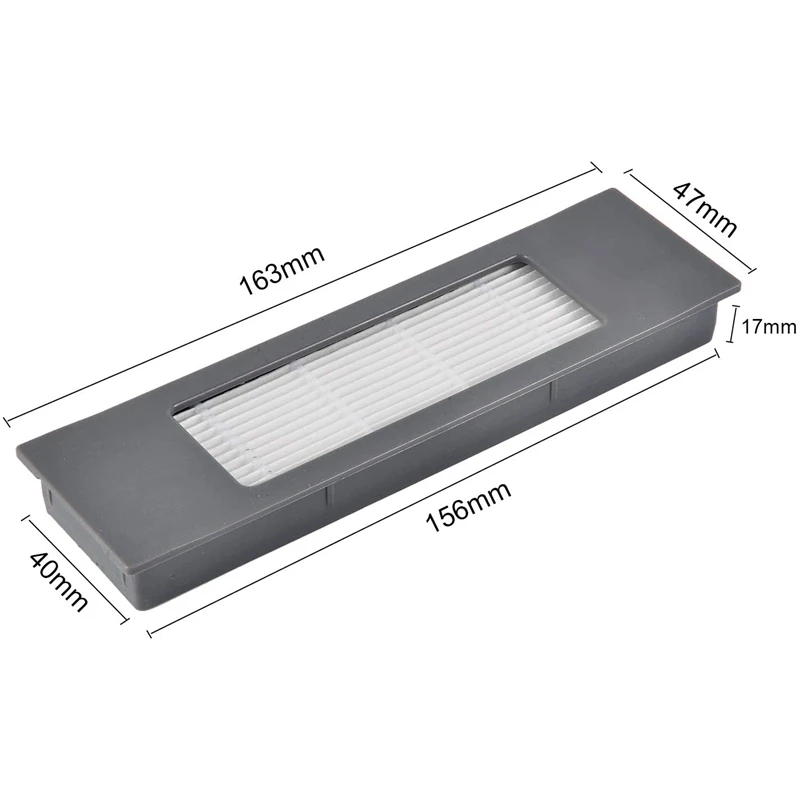 Sau Công Nguyên-Thay Thế Một Phần Bộ Ecovacs Deebot OZMO 920 Năm 950, T5, t8 AIVI Robot Hút Bụi Bộ Phụ Kiện Bàn Chải Bộ Lọc