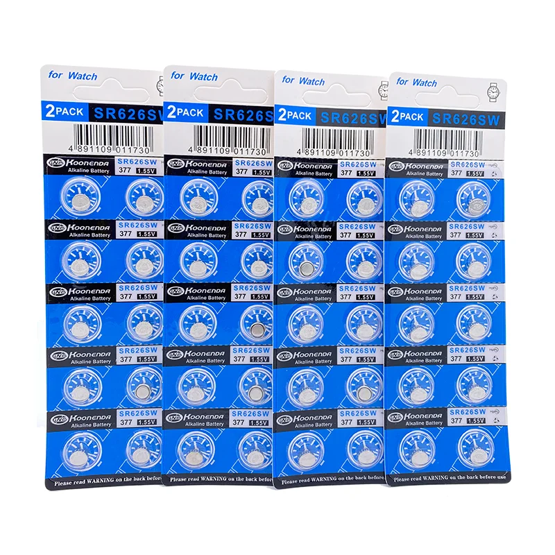 10pcs Cheap Sale 100% Original AG4 SR626SW LR626 377A 177 Button Coin Cell Battery Button cell Watch Battery