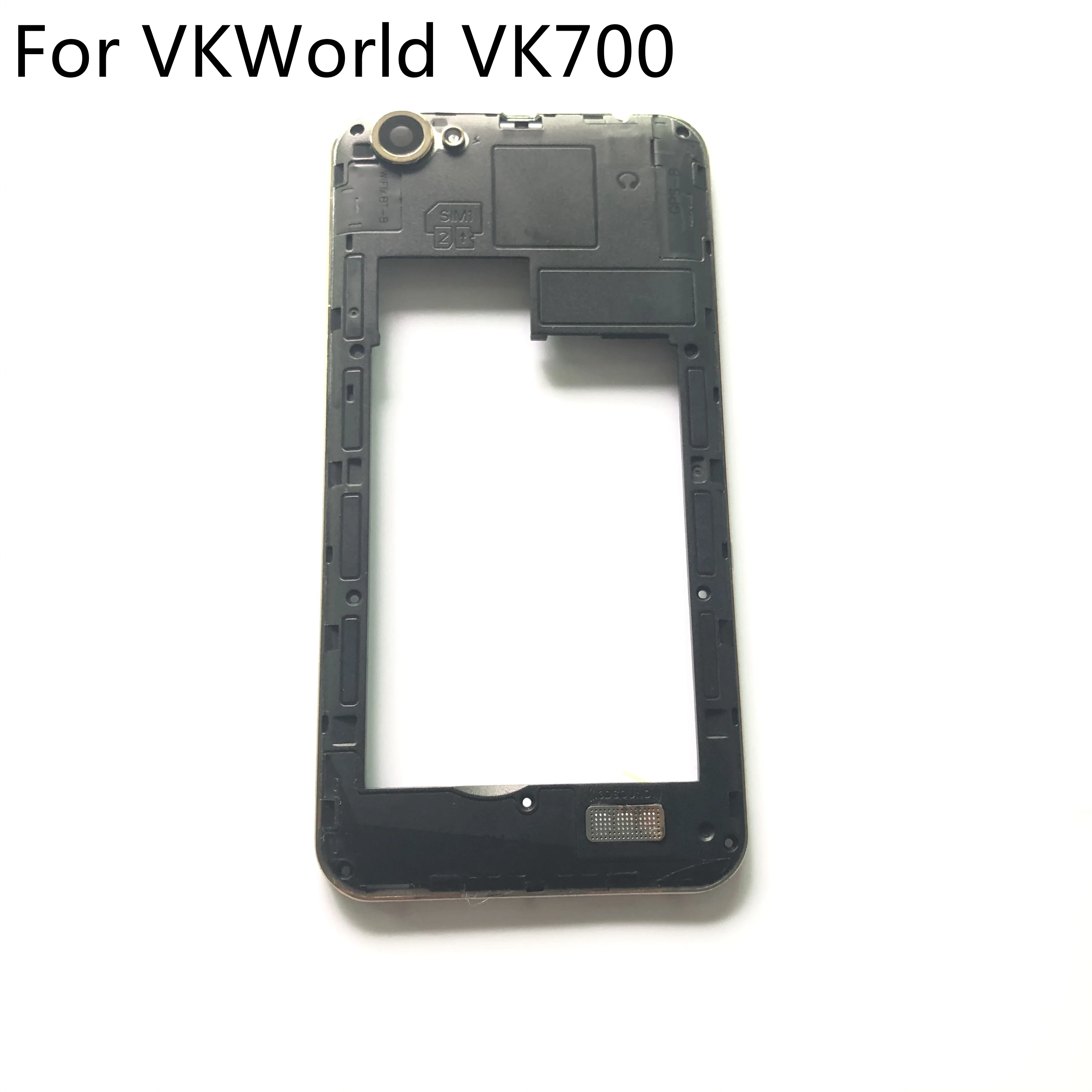 Vkworld Vk700 Back Frame Shell Case + Camera Glass Lens repair replacement accessories for Vkworld vk700 free shipping+track