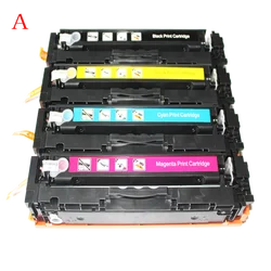 Compatible 4 Color HP 207a 206a 206x Toner Cartridge For M283fdw/183fw/M255dw/282nw/M155/M182nw/w2110a/w2310A Printer NOT CHIP