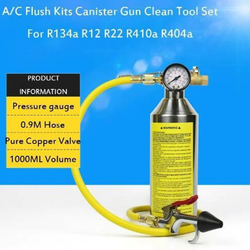 Car Vehicle Air Conditioning Pipe Cleaning Bottle Flush Canister Maintenance Clean Tool Car Styling الداخلية استبدال أجزاء