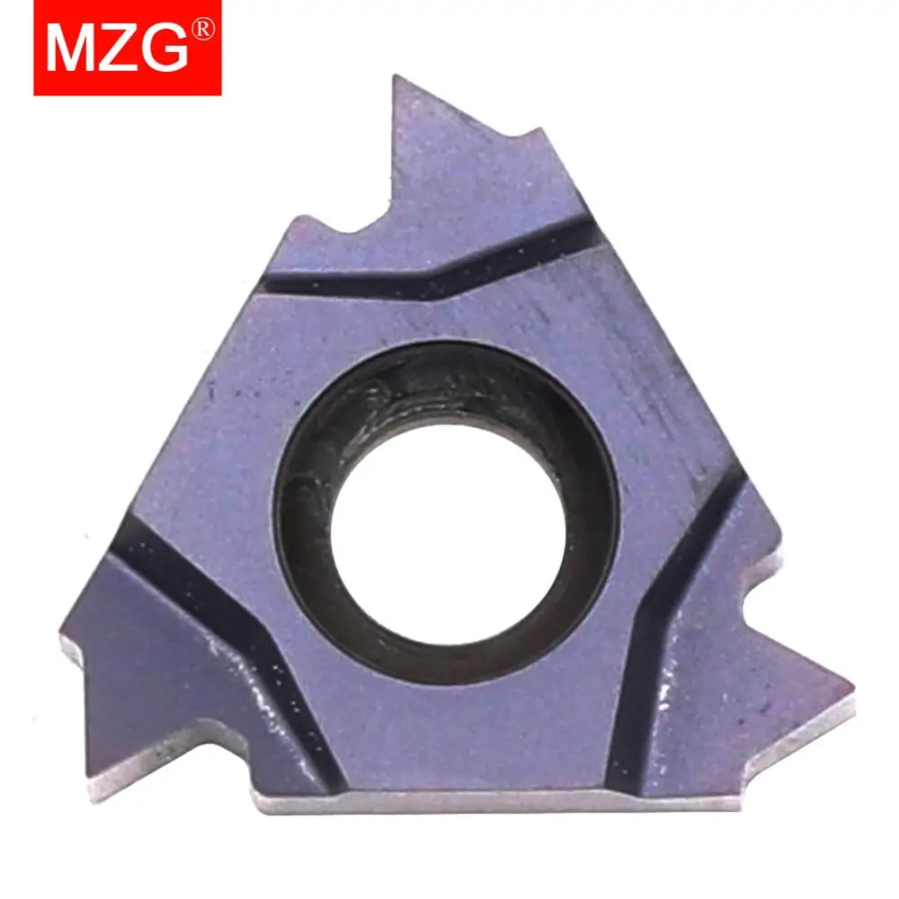 MZG 10PCS 22IR ISO  ZP10 CNC Lathe Stainless Steel Turning Internal Threading Toolholder Tungsten Carbide Thread Inserts