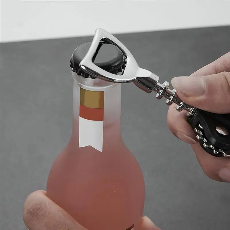 Portable Stainless Steel Red Wine Opener Wing Type Metal Wine Corkscrew Bottle Openers Corkscrews Wine Cork Remover