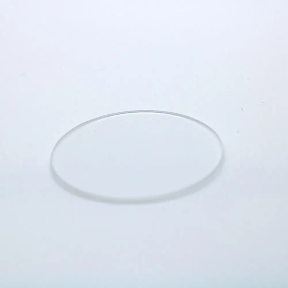 3pcs total size diameter 25.4mm and 2mm thickness during 400nm to 600nm transmission over 90% quartz glass plate